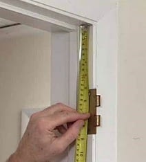 Correct Location For Your Hinges